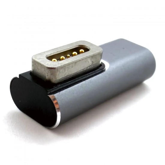 ADAPTADOR CONVERTIDOR USB-C HEMBRA A MAGSAFE 1 MACHO 100W ADAPTADOR CONVERTIDOR USB-C HEMBRA A MAGSAFE 1 MACHO 100W