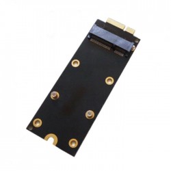 ADAPTADOR DE MSATA SSD A SATA 7+17 PINES PARA PORTÁTIL APPLE MACBOOK PRO A1425 A1398 ME662 ME664 ME665 MC976 2012