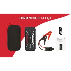 ARRANCADOR DE COCHE 20000MAH INTELIGENTE HASTA 8L GASOLINA Y 5L DIESEL