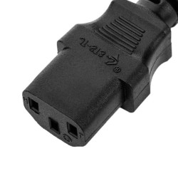 CABLE DE CORRIENTE PARA CPU ORDENADORES MONITORES CARGADORES FUENTES DE ALIMENTACIÓN