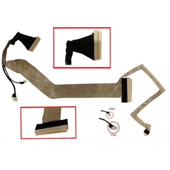 CABLE FLEX PARA PORTÁTIL HP PAVILION DV4-1000 COMPAQ PRESARIO CQ40 CQ45 DC02000IO00