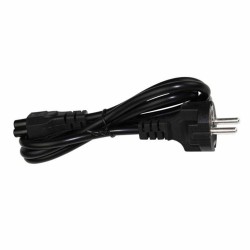 CABLE DE ALIMENTACIÓN TRÉBOL PARA CARGADORES IEC-60320 C5