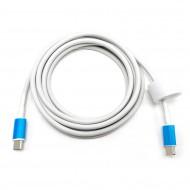 CABLE USB-C CARGA RÁPIDA DE 87W 1.80M BLANCO