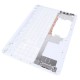 CARCASA SUPERIOR TECLADO PARA PORTÁTIL SONY VAIO SVF152 SERIES BLANCO INTRO GRANDE