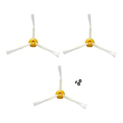 CEPILLOS LATERALES (PACK DE 3) PARA ASPIRADORA IROBOT ROOMBA 500 600 700