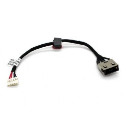 CONECTOR DC JACK CON CABLE PARA PORTÁTIL LENOVO IDEAPAD G50-30 G50-40 G50-45 G50-50 15.5CM