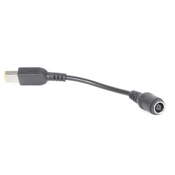 CABLE PARA CONVERTIR CLAVIJA DE CARGADOR 7,9X5,5MM A SQUARE