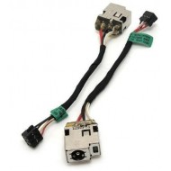 CONECTOR DC JACK CON CABLE PARA PORTÁTIL HP PAVILION 15-B108SS 701682-001 6 ORIFICIOS