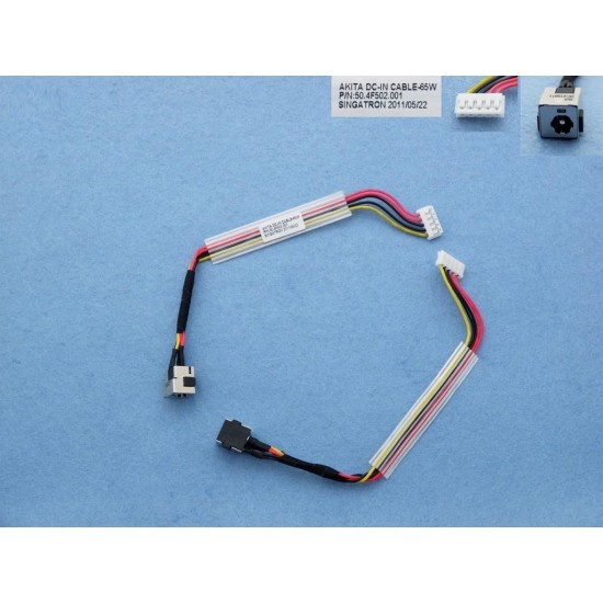 CONECTOR DC JACK PARA PORTÁTIL HP PAVILION DV2000 65W PJ117-1
