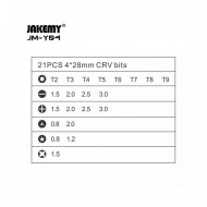 DESTORNILLADOR ELÉCTRICO DE PRECISIÓN 25 EN 1 JAKEMY JM-Y04