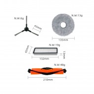 KIT DE RECAMBIOS PARA ASPIRADOR XIAOMI S10+ B105 S20+ B108GL