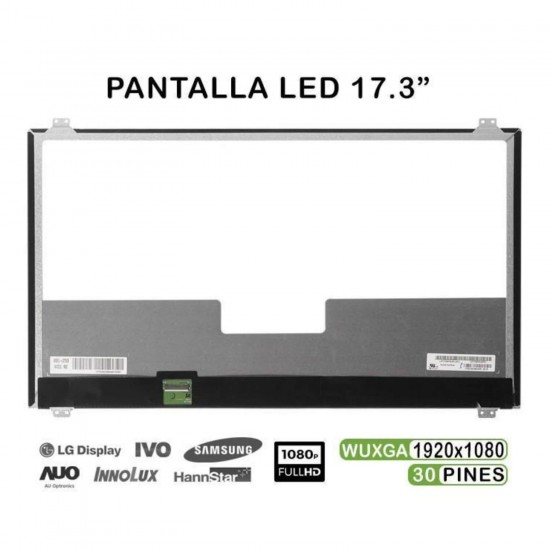 PANTALLA LED DE 17.3" PARA PORTÁTIL ASUS G571J LP173WF4 SP D1 PANTALLA LED DE 17.3" PARA PORTÁTIL ASUS G571J LP173WF4 SP D1