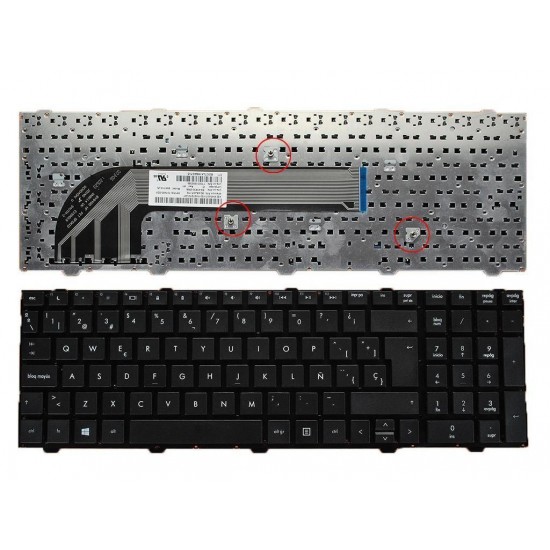 TECLADO PARA PORTÁTIL 683491-001 90.4SJ07.L01 904SJ07L01