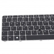 TECLADO RETROILUMINADO PARA PORTÁTIL HP 840 G3 745 G3 848 G3 840 G4 745 G4 ZBOOK 12-0155C-DZ01-K19 PLATA