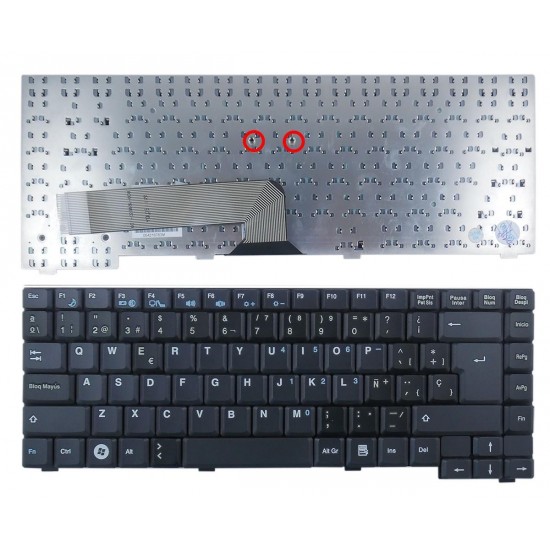 TECLADO PARA PORTÁTIL FUJITSU SIEMENS AMILO A1667G A3667G M1437G M1439G M3438G PI1536