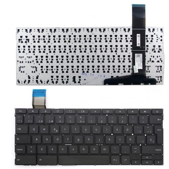 TECLADO PARA PORTÁTIL ASUS CHROMEBOOK C300 C300M C300MA NSK-UZ1SQ 01 NSK-UZ1SQ 1D