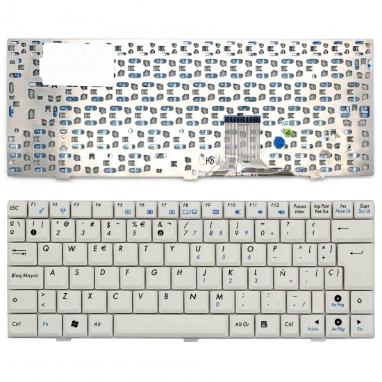 TECLADO PARA PORTÁTIL ASUS EEE PC 1000 1000HA 1000HE 1000HV TECLADO PARA PORTÁTIL ASUS EEE PC 1000 1000HA 1000HE 1000HV