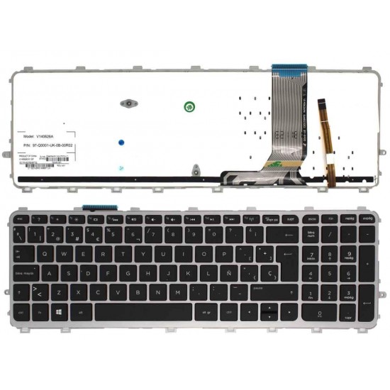 TECLADO PARA PORTÁTIL HP ENVY 15-J SERIES V140626A