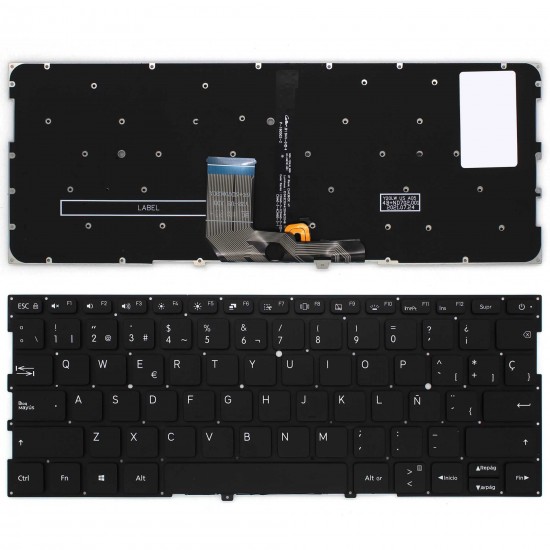 TECLADO PARA PORTÁTIL XIAOMI MI AIR 13.3" MK10000044839 2B-BAK10XM14 ESPAÑOL