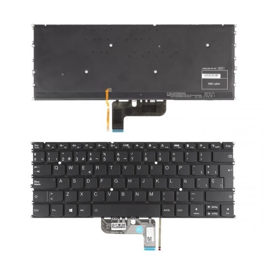 TECLADO RETROILUMINADO PARA PORTÁTIL LENOVO IDEAPAD YOGA 9 14ITL5 9-14ITL5 NEGRO TECLADO RETROILUMINADO PARA PORTÁTIL LENOVO IDEAPAD YOGA 9 14ITL5 9-14ITL5 NEGRO