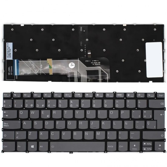 TECLADO RETROILUMINADO PARA PORTÁTIL LENOVO SN20W85423 5CB1C04573 TECLADO RETROILUMINADO PARA PORTÁTIL LENOVO SN20W85423 5CB1C04573