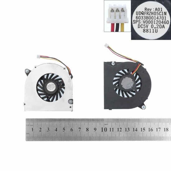 VENTILADOR CPU PARA PORTÁTIL COMPAQ 510 511 DFS481305MC0T SHORT LINE