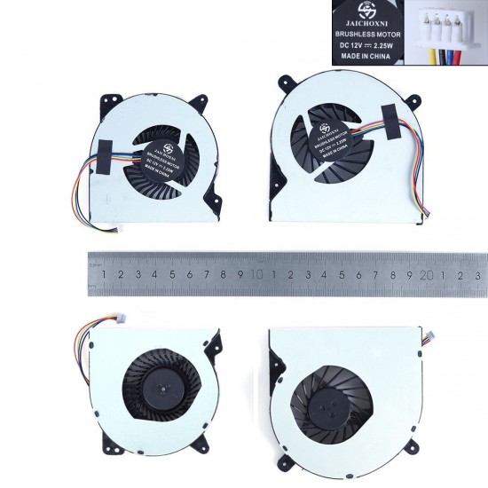VENTILADOR PARA PORTÁTIL ASUS G750JH G750JM G750JS G750JW JZ 12V