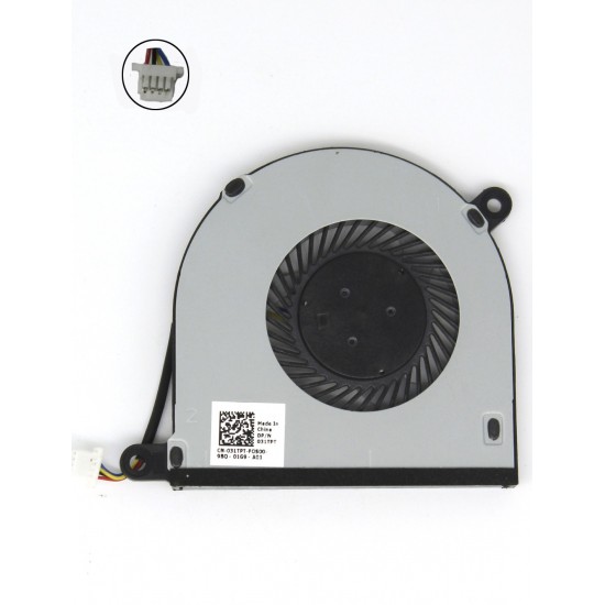 VENTILADOR CPU PARA PORTÁTIL DELL INSPIRON 13 5368 13 5378 15 5568 13 7000 15 5000