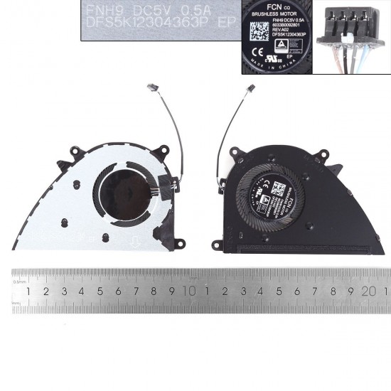 VENTILADOR PARA PORTÁTIL HP PROBOOK 470 G8 G9 ENVY 17-CN 17-CP 17-DN