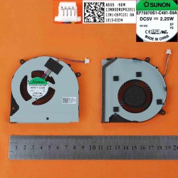 VENTILADOR GPU PARA PORTÁTIL ASUS GL502VM GL502VML GX60VM 13NB00R0P02011 13N1-0SP0201 VENTILADOR GPU PARA PORTÁTIL ASUS GL502VM GL502VML GX60VM 13NB00R0P02011 13N1-0SP0201