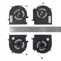 VENTILADORES CPU + GPU PARA PORTÁTIL HP OMEN 15-EK EN TPN-Q236 Q238 12V