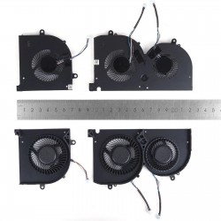 VENTILADORES CPU + GPU PARA PORTÁTIL MSI 17G1 17G2 GS75 P75 GS75