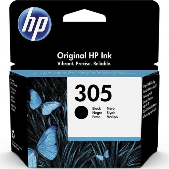 Cartucho de tinta original hp nº305/ negro