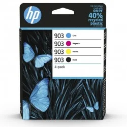 Cartucho de Tinta Original HP nº903 Multipack/ Negro/ Magenta/ Cian/ Amarillo Cartucho de Tinta Original HP nº903 Multipack/ Negro/ Magenta/ Cian/ Amarillo