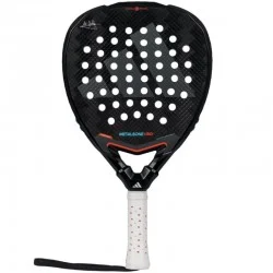 Pala de Pádel Adidas Metalbone HRD+ 2025 (Ale Galan)/ Negra y Blanca Pala de Pádel Adidas Metalbone HRD+ 2025 (Ale Galan)/ Negra y Blanca