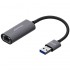 Adaptador USB 3.0 - RJ45 Aisens A106-0708/ 1000Mbps
