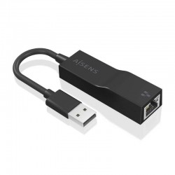 Adaptador USB 3.0 - RJ45 Aisens A106-0766/ 1000Mbps