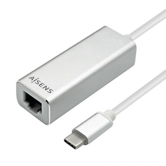 Adaptador usb tipo-c - rj45 aisens a109-0341/ 1000mbps