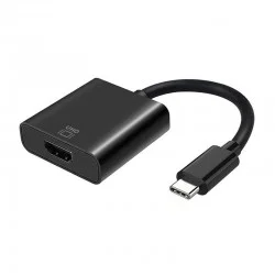 Conversor HDMI 4K 60Hz Aisens A109-0344/ HDMI Hembra - USB Tipo-C Macho/ 15cm/ Negro Conversor HDMI 4K 60Hz Aisens A109-0344/ HDMI Hembra - USB Tipo-C Macho/ 15cm/ Negro