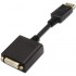 Conversor Aisens A125-0133/ DisplayPort Macho - DVI Hembra/ 15cm/ Negro