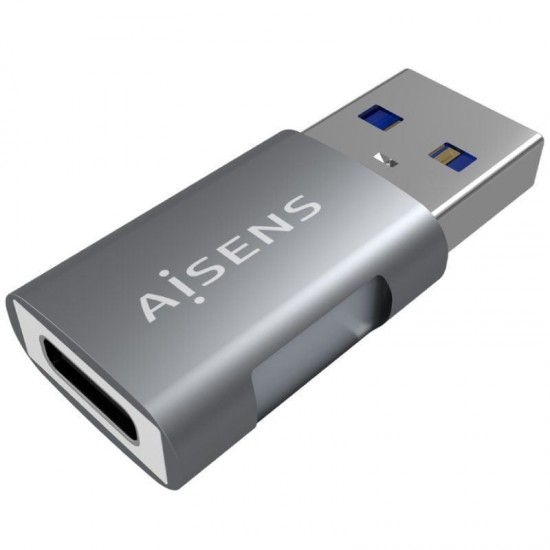 Adaptador usb 3.2 gen2 aisens a108-0655/ usb tipo-c hembra - usb macho