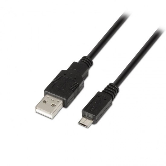 Cable usb 2.0 aisens a101-0029/ usb macho - microusb macho/ 3m/ negro Cable usb 2.0 aisens a101-0029/ usb macho - microusb macho/ 3m/ negro