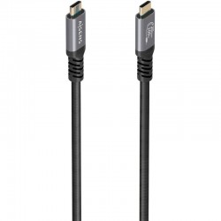Cable USB 3.2 Tipo-C Aisens A107-0988/ USB Tipo-C Macho - USB Tipo-C Macho/ Hasta 100W/ 20Gbps/ 3m/ Negro Cable USB 3.2 Tipo-C Aisens A107-0988/ USB Tipo-C Macho - USB Tipo-C Macho/ Hasta 100W/ 20Gbps/ 3m/ Negro
