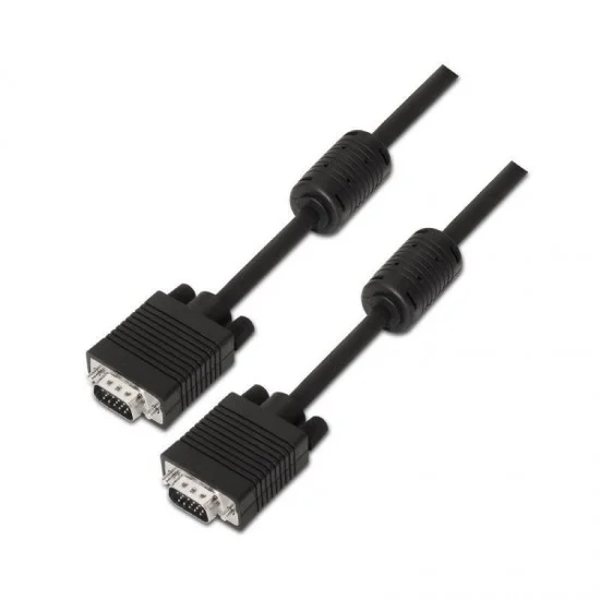 Cable svga aisens a113-0071/ vga macho - vga macho/ hasta 3w/ 10mbps/ 1.8m/ negro Cable svga aisens a113-0071/ vga macho - vga macho/ hasta 3w/ 10mbps/ 1.8m/ negro