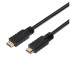 Cable HDMI Aisens 1.4 A119-0103/ HDMI Macho - HDMI Macho/ 15m/ Negro