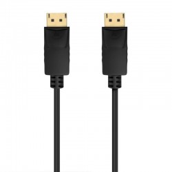 Cable DisplayPort 1.2 CCS 4K Aisens A124-0740/ DisplayPort Macho - DisplayPort Macho/ Hasta 5W/ 2300Mbps/ 2m/ Negro