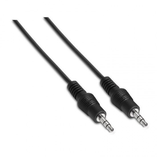 Cable estéreo aisens a128-0142/ jack 3.5 macho - jack 3.5 macho/ hasta 0.1w/ 1.5m/ negro Cable estéreo aisens a128-0142/ jack 3.5 macho - jack 3.5 macho/ hasta 0.1w/ 1.5m/ negro