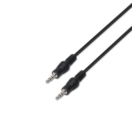 Cable estéreo aisens a128-0144/ jack 3.5 macho - jack 3.5 macho/ hasta 0.1w/ 10m/ negro Cable estéreo aisens a128-0144/ jack 3.5 macho - jack 3.5 macho/ hasta 0.1w/ 10m/ negro