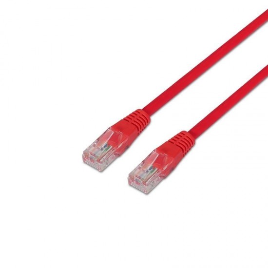 Cable de red rj45 utp aisens a135-0238 cat.6/ 1m/ rojo Cable de red rj45 utp aisens a135-0238 cat.6/ 1m/ rojo