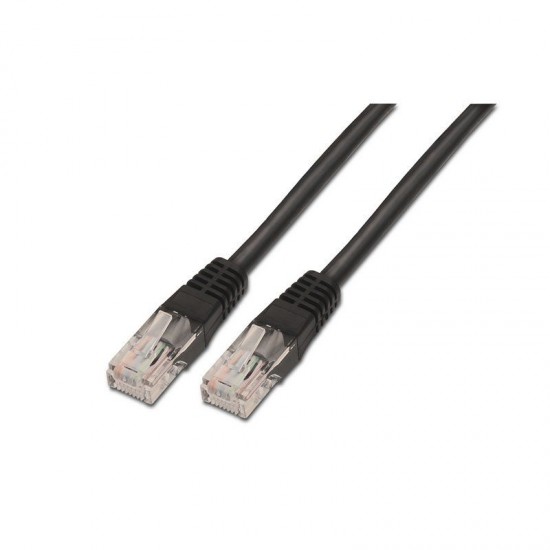 Cable de red rj45 utp aisens a135-0258/ cat.6/ 1m/ negro Cable de red rj45 utp aisens a135-0258/ cat.6/ 1m/ negro